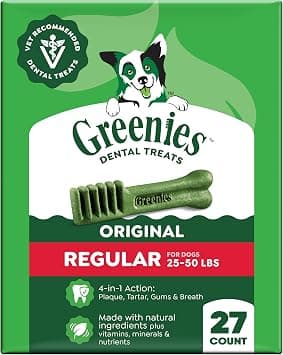 GREENIES Original Regular, 27 oz pack, 27 treats