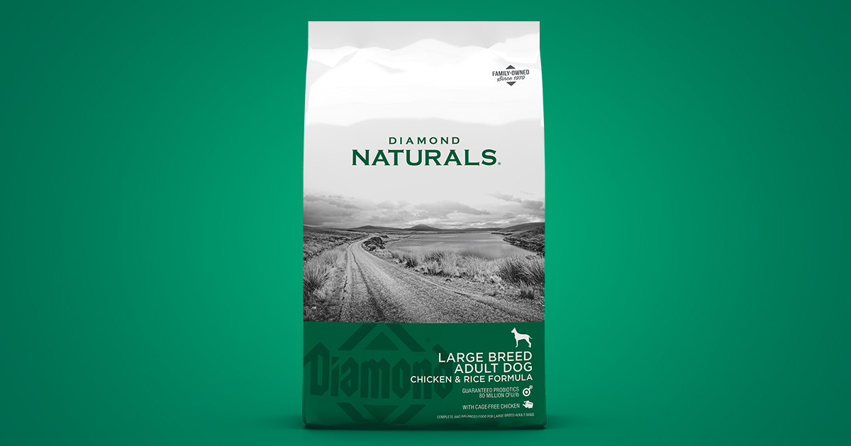 Diamond Naturals Large Breed Adult, Chicken and Rice product photo